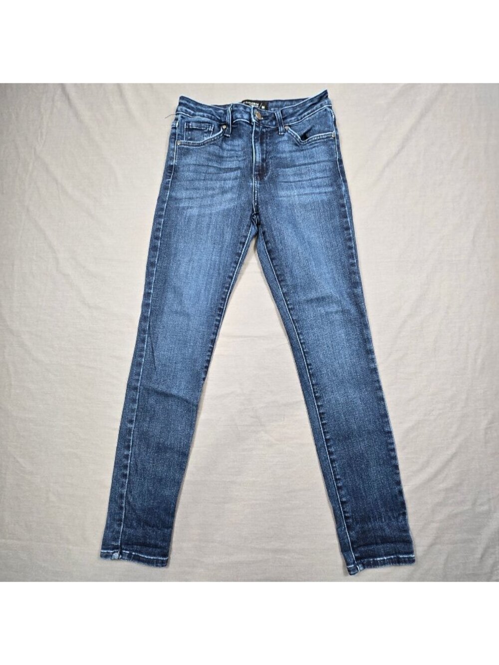 Just Black Denim Womens Jeans Size 26 Skinny Fit Blue Stretch High Rise USA Made